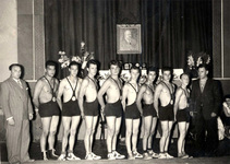 Greim, Schwarz, M. Kammerer, L. Kammerer, Gutwein, Scholl, Kraft, Ruggaber (1957)