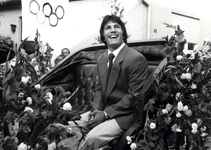 Martin Herbster kehrt als 5. von den Olympischen Spielen aus Los Angeles heim (1984)